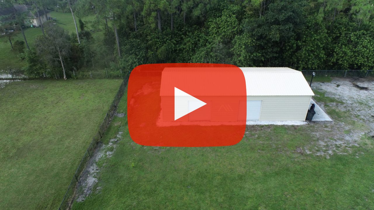 24x50 3 Car Garage Building