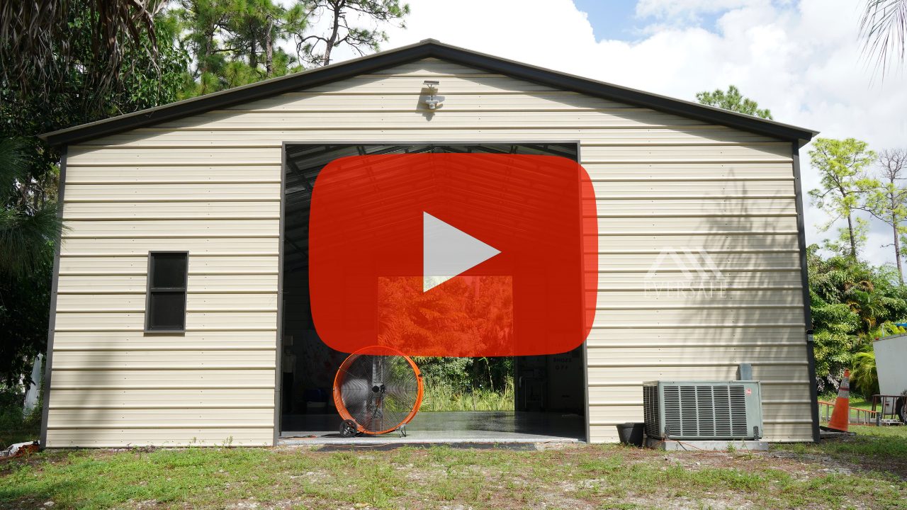 30x40 Steel Garage Building